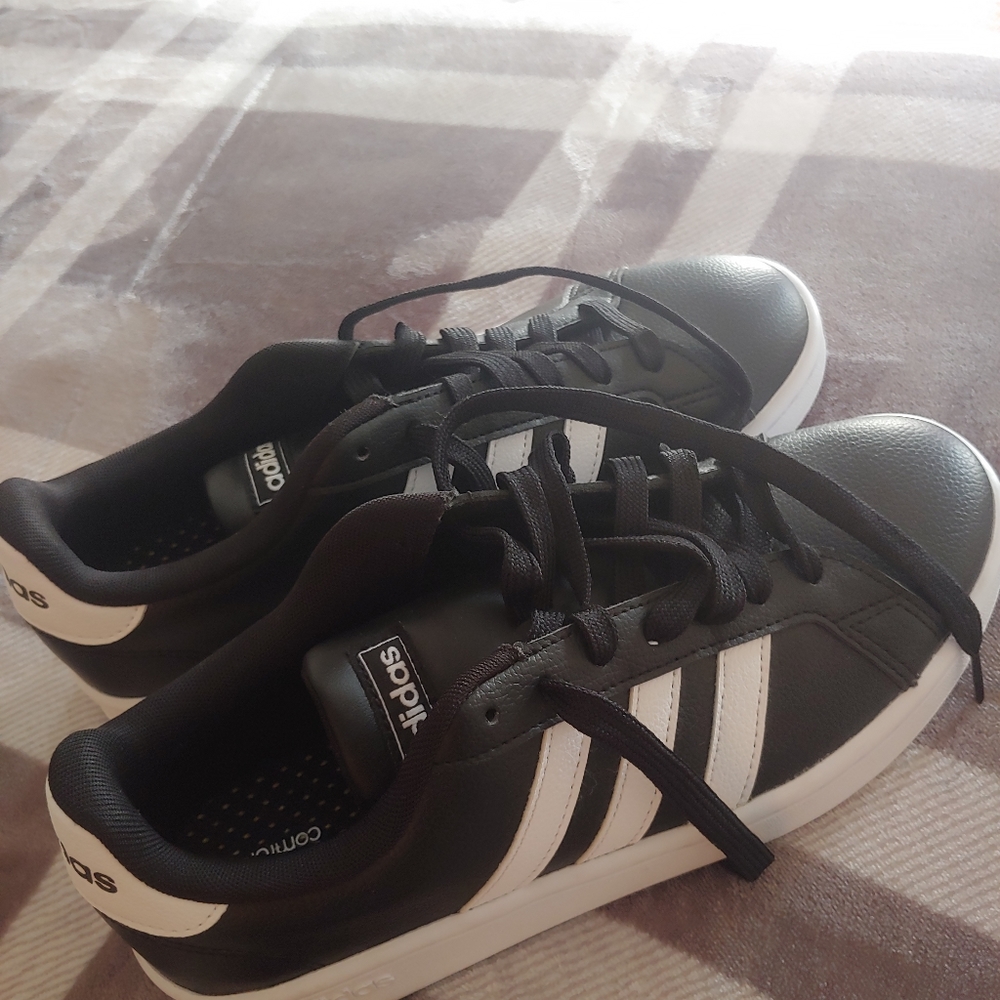 Brand New Black and White Adidas